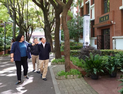 区人大常委会主任朱勤皓到继光高级中学调研